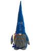Load image into Gallery viewer, Front angle of the Hanukkah-theme blue gnome.
