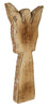 Becki Owens 4 x 10 Mango Wood Angel with Gold Glitter Border
