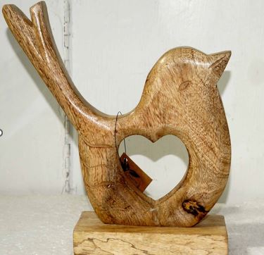 Willow & Riley Bird & Heart Decor