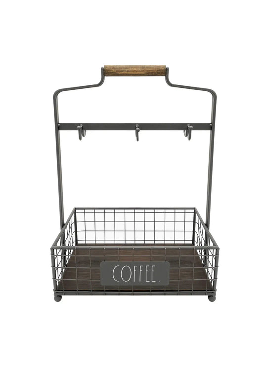 Rae Dunn “Coffee” Mug Holder and Coffee Essentials Organizer