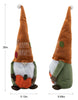 Collection of Decorative Plush Rae Dunn Fall-Theme Gnomes