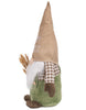 Load image into Gallery viewer, Farmer Gnome - Fall Wheat-Themed Décor - Side Angle
