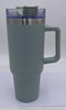 40 Oz Sage Green Insulated Travel Tumbler - Stainless Steel