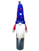 Load image into Gallery viewer, Gnome Wine Bottle Cover for American Decorations - Front Angle
