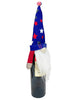 Load image into Gallery viewer, Gnome Wine Bottle Cover for American Decorations - Side Angle
