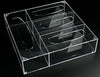 Load image into Gallery viewer, Wellington &amp; Hawke 4-Section Acrylic Plastic Bag Dispenser
