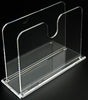 Load image into Gallery viewer, Upright Clear Acrylic Napkin Holder with Corner Feet
