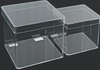 Set of 2 Acrylic Storage Bins 3mm