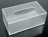 Load image into Gallery viewer, Simply Brilliant Acrylic Tissue Box with Ribbed Texture
