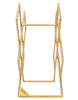 Load image into Gallery viewer, JoJo Fletcher 5 Sections Standing Metal Gold Wine Rack

