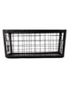 Load image into Gallery viewer, Rae Dunn “Stuff” Black Metal Wire Storage Basket
