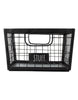 Load image into Gallery viewer, Rae Dunn “Stuff” Black Metal Wire Storage Basket
