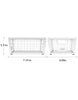 Load image into Gallery viewer, Rae Dunn “Stuff” White Metal Wire Storage Basket
