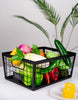 Load image into Gallery viewer, Rae Dunn “Items” Black Metal Wire Storage Basket
