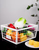 Load image into Gallery viewer, Rae Dunn “Items” White Metal Wire Storage Basket
