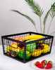 Load image into Gallery viewer, Rae Dunn “Etc.” Black Metal Wire Storage Basket
