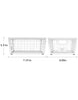 Load image into Gallery viewer, Rae Dunn “Etc.” White Metal Wire Storage Basket
