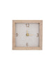 Load image into Gallery viewer, JoJo Fletcher Wooden Desk Clock with Golden Clock Hands
