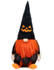 Rae Dunn “Boo” Black and Orange Plush Halloween Gnome