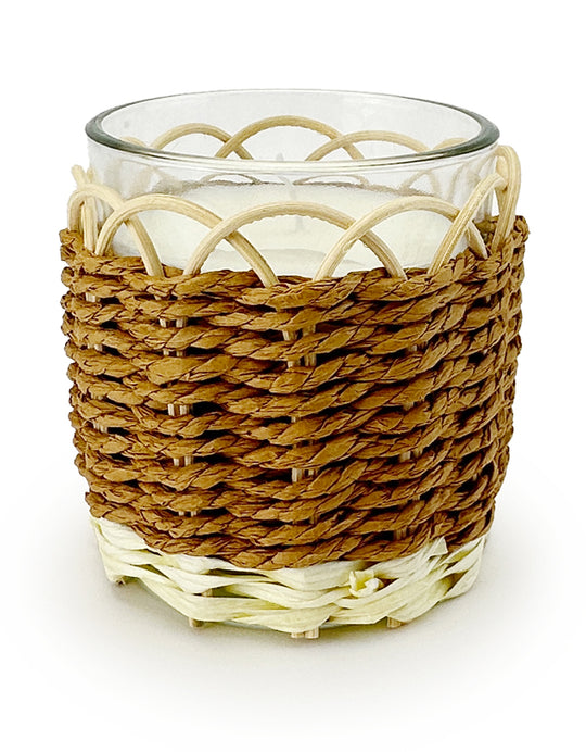 Becki Owens Capri Splash Scented Candle in Seagrass Jar