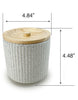 Load image into Gallery viewer, Becki Owens Capri Splash Scented Candle in White Ceramic Jar
