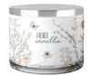Soy Wax French Vanilla Scented Candle with Metal Lid
