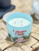 Load image into Gallery viewer, Cabana Club Scented Candle with Wooden Lid
