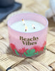 Load image into Gallery viewer, Beachy Vibes Scented Candle with Wooden Lid
