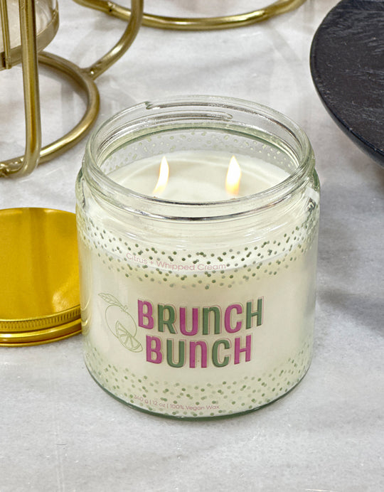 “Brunch Bunch” Citrus + Whipped Cream Scented Candle