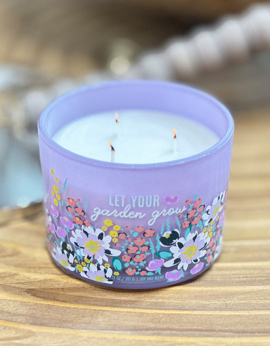 "Let Your Garden Grow" Good to be Home Scented Candle