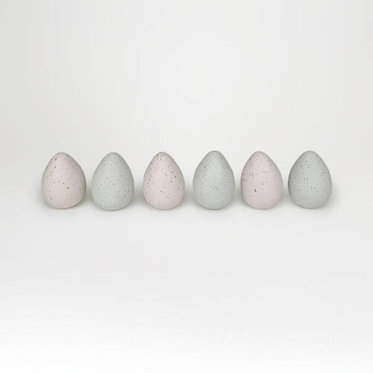 Becki Owens Set of 6 Easter Eggs with Speckles