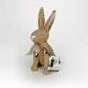Load image into Gallery viewer, Becki Owens Wicker Sitting Bunny Figure
