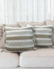 Load image into Gallery viewer, JoJo Fletcher Set of 2 Pillow Covers with Varying Width Stripes
