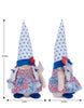Load image into Gallery viewer, Rae Dunn Red, White and Blue Decor Gnome - DImensions
