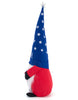 Load image into Gallery viewer, Rae Dunn - Red, White and Blue Plush Gnome - Side Angle
