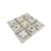 Load image into Gallery viewer, Becki Owens Decorative White Marble Tic Tac Toe

