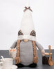 Load image into Gallery viewer, Rae Dunn “Cat Mom” Grey Plush Cat-Theme Gnome with Mug
