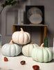 Load image into Gallery viewer, Set of 4 Decorative Pumpkins - Pastel Colors - Lifestyle
