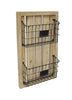 Load image into Gallery viewer, Side view of the 2-tier document organizer. Captured from a slight left perspective, all features are visible from this angle, just like in the front-facing image. The background is white.
