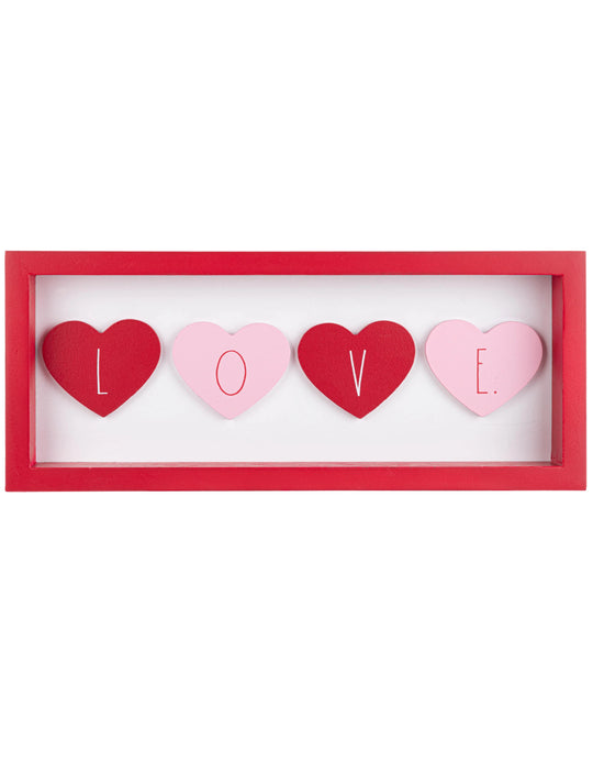Rae Dunn “Love” Freestanding Valentine Wooden Love Sign