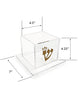 Load image into Gallery viewer, Simply Brilliant Decorative Clear Acrylic Tefillin Box
