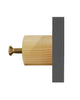 Load image into Gallery viewer, Rae Dunn &quot;Keep&quot; Set 6 Grey Wooden Squared Door Knobs
