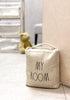 Load image into Gallery viewer, Rae Dunn “My Room” Beige Fabric Decorative Door Stop
