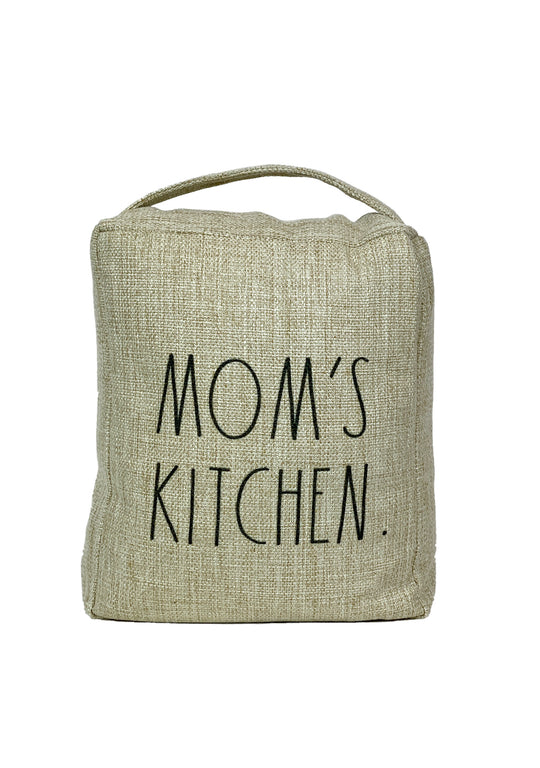 Rae Dunn “Mom's Kitchen” Decorative Door Stop