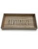 Load image into Gallery viewer, Rae Dunn “Revitalize” Wood Vanity Tray for Bathrooms
