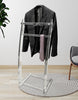 Load image into Gallery viewer, Simply Brilliant Acrylic Men&#39;s Clothes Rack Valet Stand

