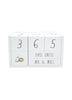 Load image into Gallery viewer, Rae Dunn 9 Pieces White Wooden Wedding Countdown Blocks Set
