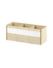 Load image into Gallery viewer, Becki Owens 3 Sections Light Wooden Desk Organizer
