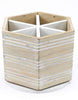 Becki Owens 6-Sections Office Wood Rotating Organizer