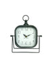 Load image into Gallery viewer, Rae Dunn Metal Rounded-Edges Squared Mantel Clock
